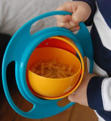 360 Degree Gyro Bowl For Feeding Baby Kids