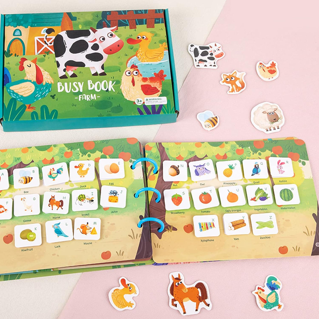 Montessori Baby Busy Book My First Quiet Book
