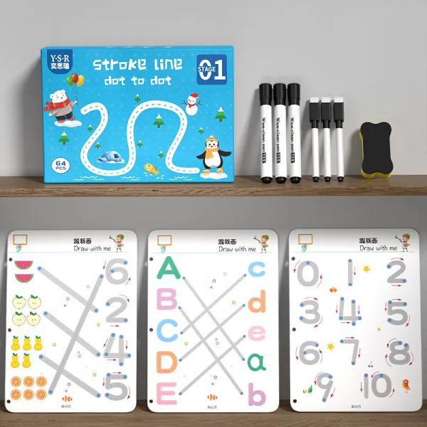 Actuivity Book 64 Pcs With 2 Pens And Eraser