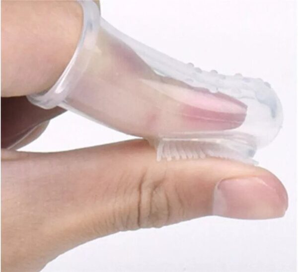 ( Pack of 3 ) Baby Finger Toothbrush Silicon Toothbrush