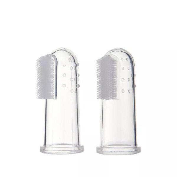 ( Pack of 3 ) Baby Finger Toothbrush Silicon Toothbrush