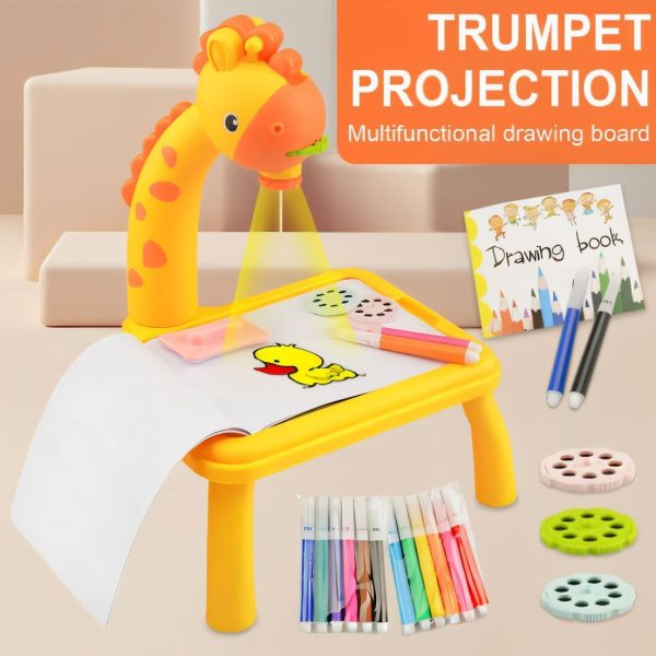 LED Art Desk for Kids – Giraffe Style