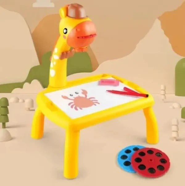 LED Art Desk for Kids – Giraffe Style
