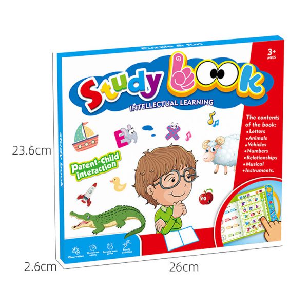 Intelligence Book English Letters Words Learning