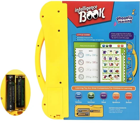 Intelligence Book English Letters Words Learning