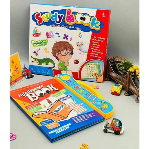 Intelligence Book English Letters Words Learning