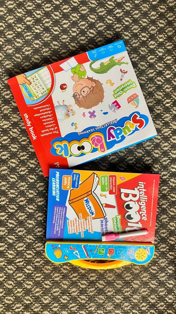 Intelligence Book English Letters Words Learning