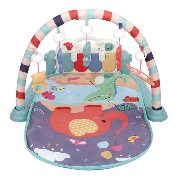 Kids Musical Piano Gym Mat With Music & Lights