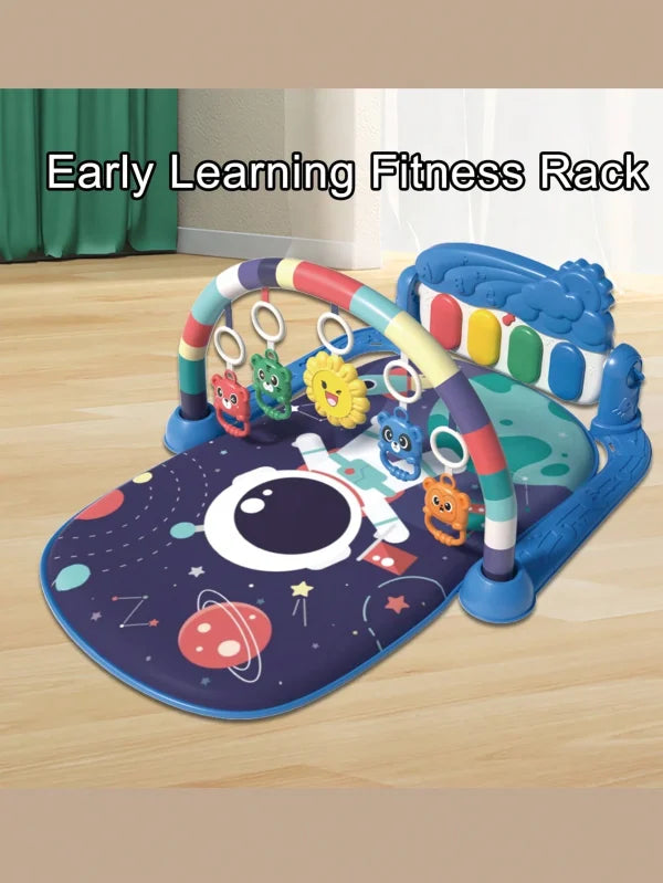 Kids Musical Piano Gym Mat With Music & Lights