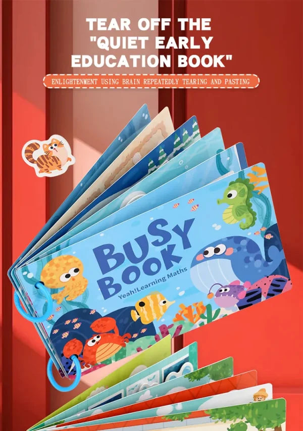 Montessori Baby Busy Book My First Quiet Book