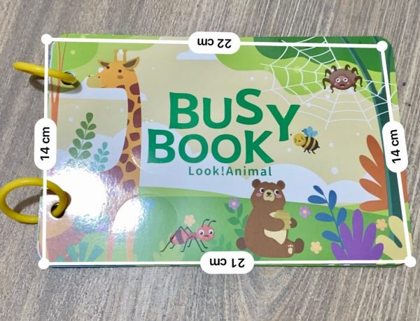 Montessori Baby Busy Book My First Quiet Book