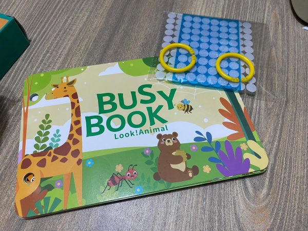 Montessori Baby Busy Book My First Quiet Book