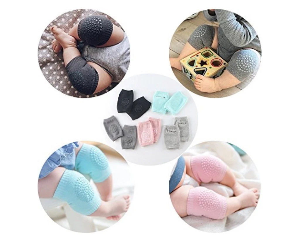 02 Pcs ( Pair ) – Soft & Protective Baby Knee Pads