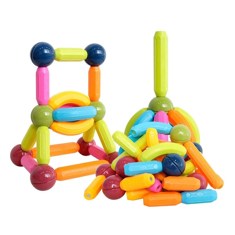 Magnetic Rods Toy – Magnetic Stick Building Blocks Magnetic Blocks