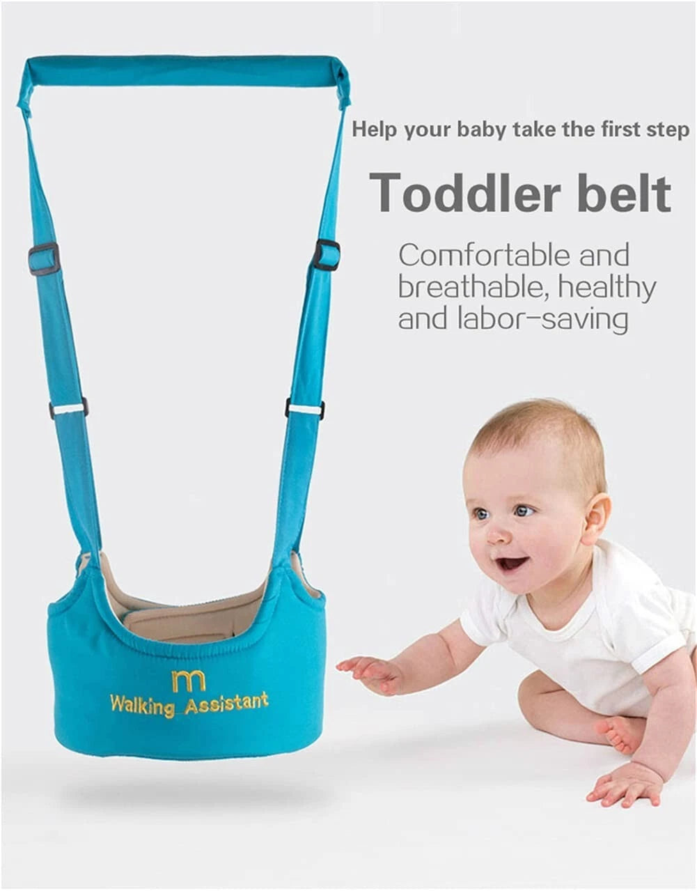 Baby Walker Toddler Walking Assistant, Stand Up And Walking Learning Helper For Baby