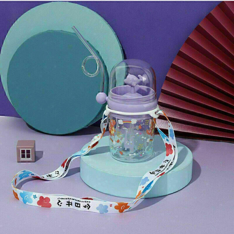 Children Whale Spray Cup Sippy Bottle Cartoon Baby